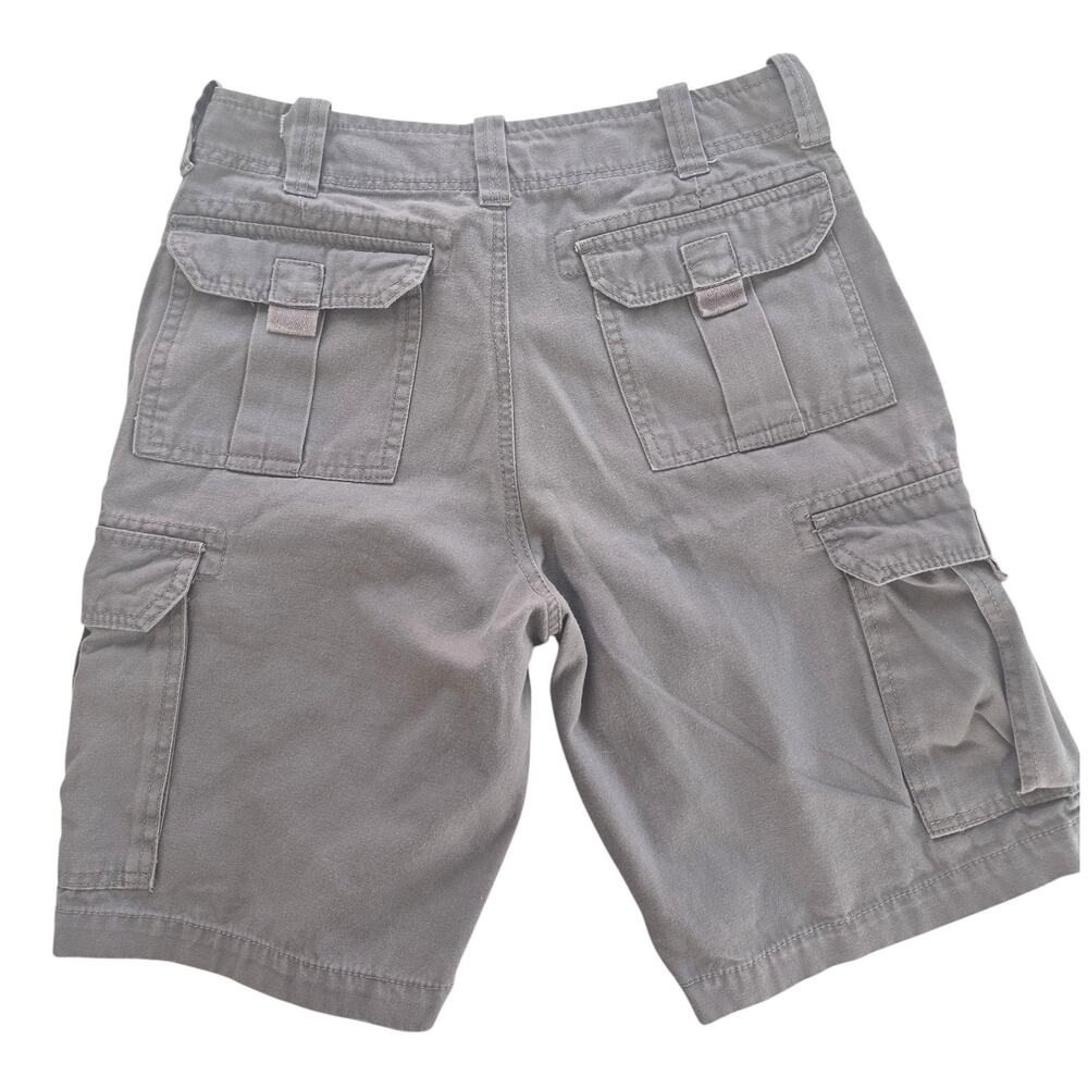 Guide Gear Cargo Shorts Mens Sz 30 Gray Cotton Pockets Gorp - Picture 2 of 7